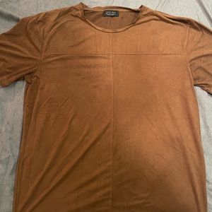 Zara Man suede shirt
